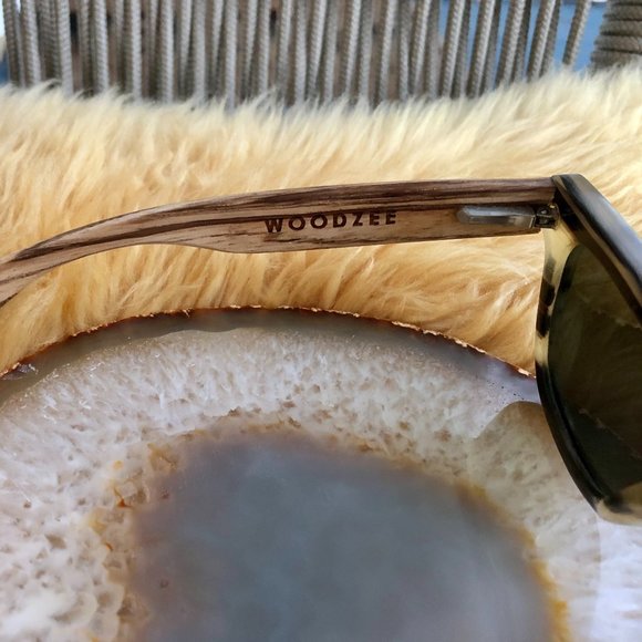 Woodzee Sierra Polarized UV Wood Sunglasses main image 5